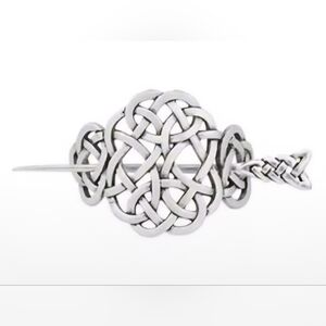Elegant Silver Knot Bracelet
